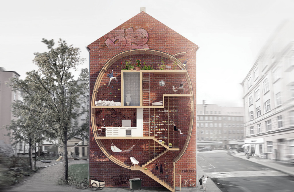 Duński zespół architektów Live Between Buildings w składzie: Ole Robin Storjohann i Mateusz Mastalski