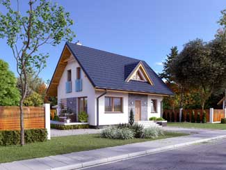 Dom mały, czyli nowości projektowe domów do 90 m2