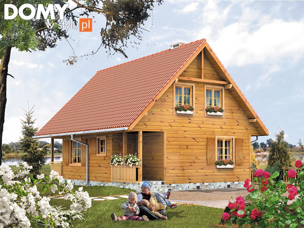 Projekt domu Jaśmin 2 dr-S
