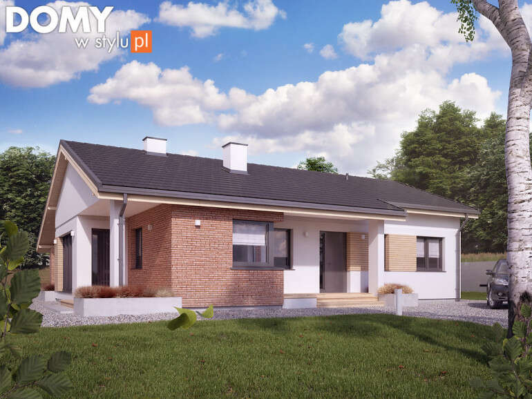 Nowość w ofercie projekt domu Malmo BLOG DOMY w Stylu