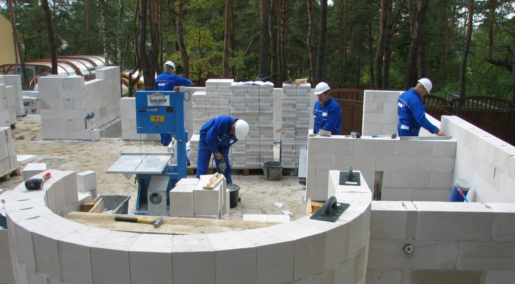 Budowa domu z betonu komórkowego