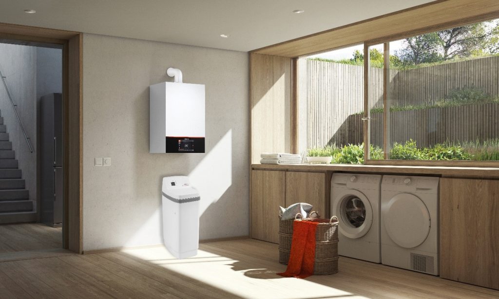 Stacja uzdatniania wody Aquahome Duo SMART z Vitodens 242-F