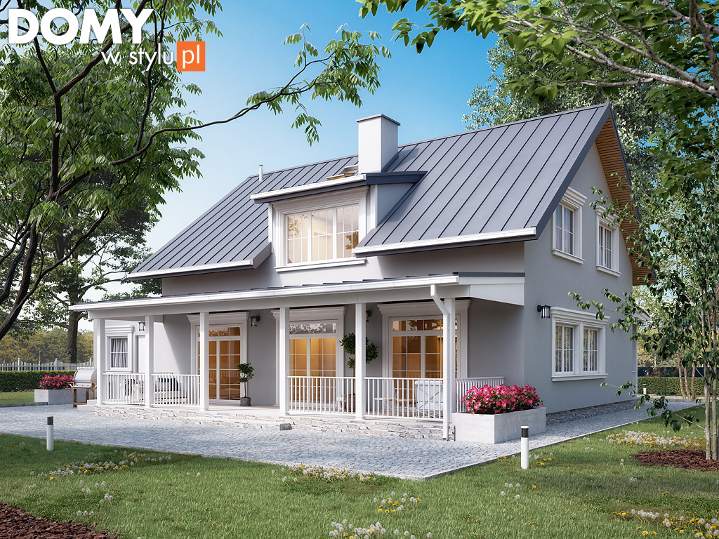 Projekt domu Jagodowy 2 dr-T