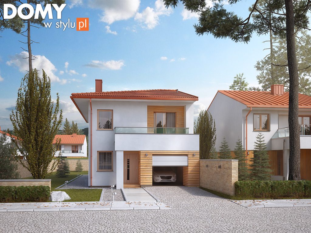 Projekt domu Dąb 2 W