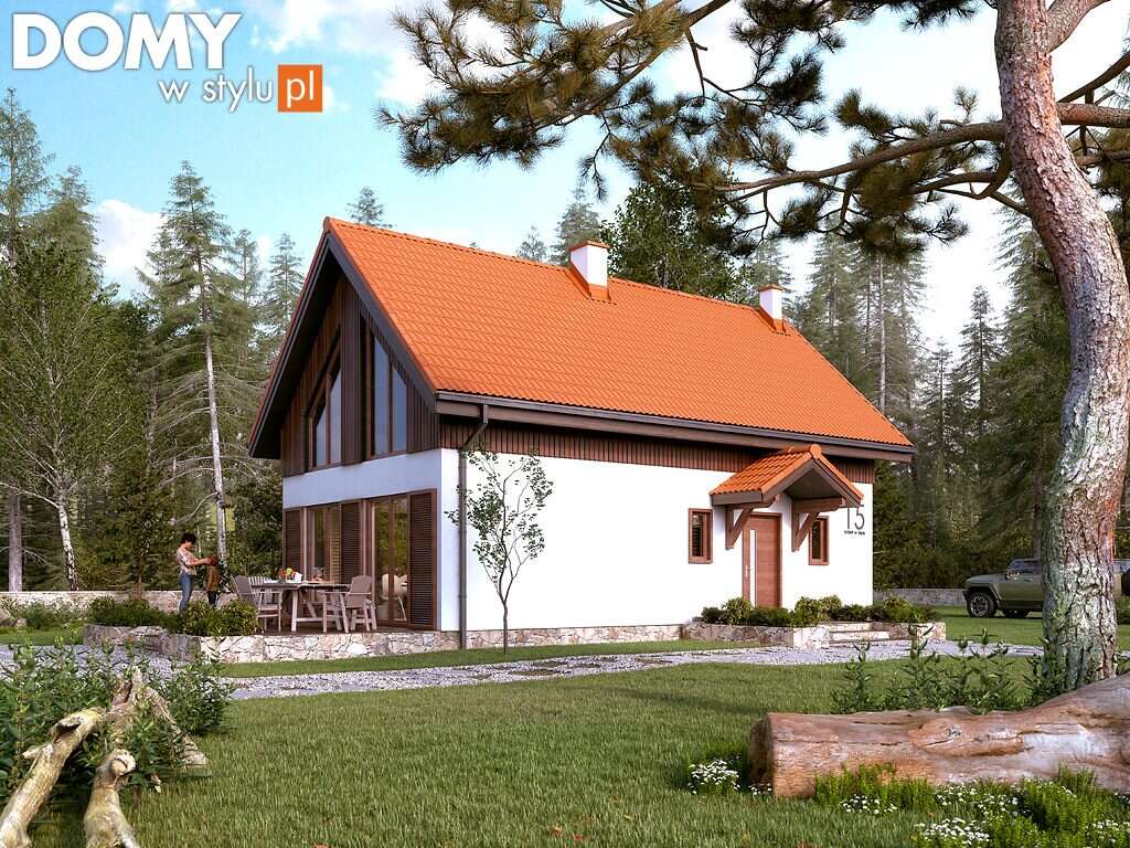Projekt domu Lisek dr-T