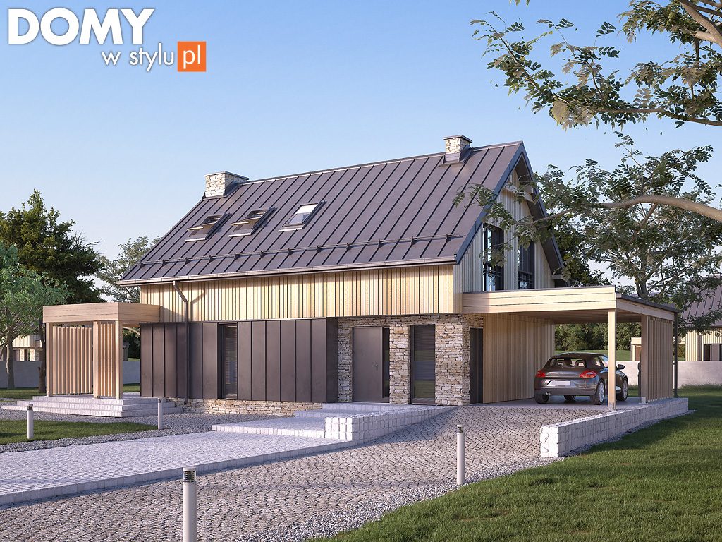 Projekt domu Weranda dr-S