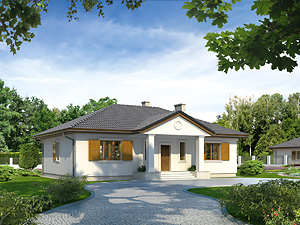 Projekt domu Borówka 2