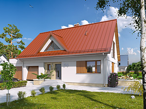 Projekt domu Calineczka 4