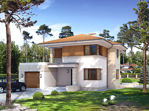 Projekt domu Cyprys 3