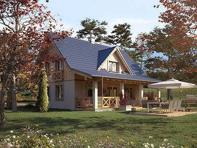 Projekt domu Malinowy
