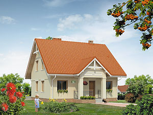 Projekt domu Pliszka 2