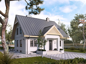 Projekt domu Pliszka 4