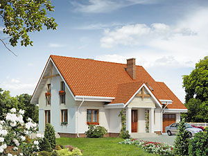 Projekt domu Sójka