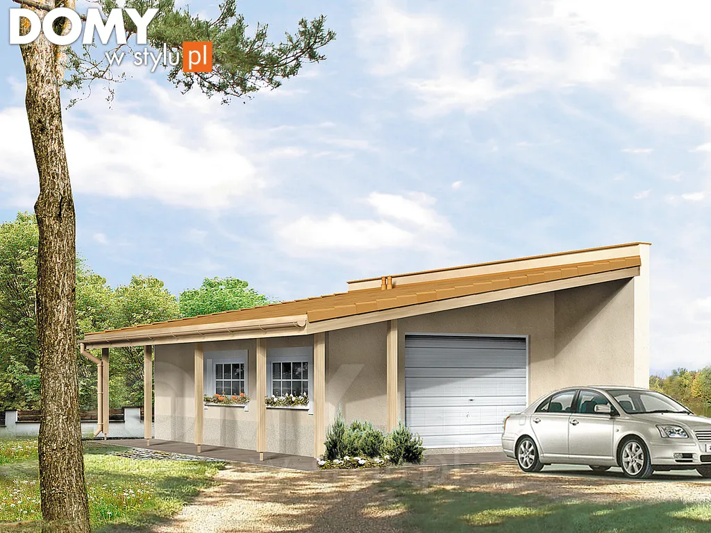 Garaż G11 Projekt Garazu Jesteśmy Autorem Domy W Stylu