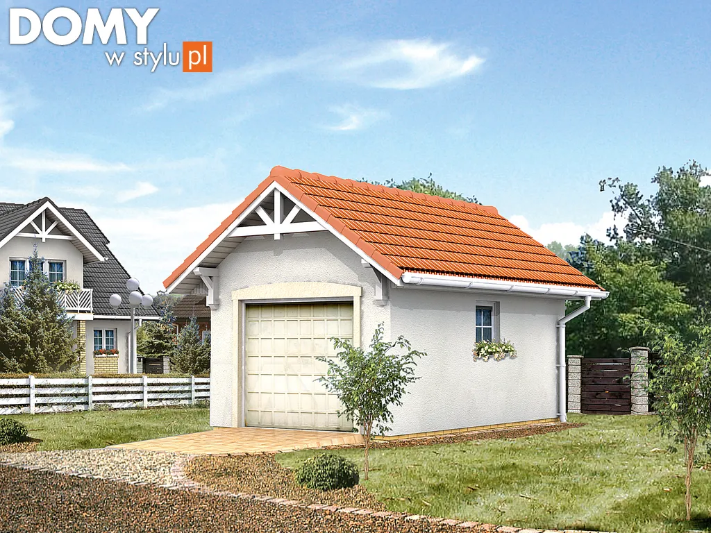 Garaż G6 Projekt Garazu Jesteśmy Autorem Domy W Stylu
