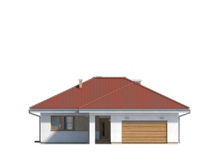 Projekt domu Kiwi 3 - elewacje