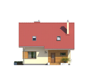 Projekt domu Kulczyk 2 - elewacje