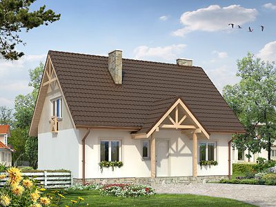Projekt domu Kawka 5 NF40