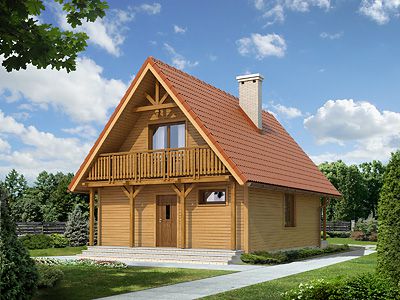 Projekt domu Mikrus 2 dr-S