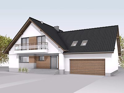 Projekt domu Wolta 2