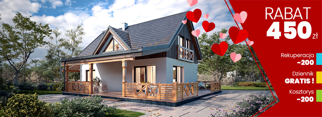 Baner promocji walentynkowej