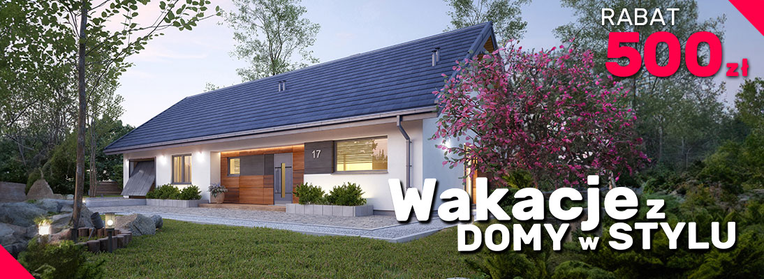Baner promocji Wakacje z DomywStylu