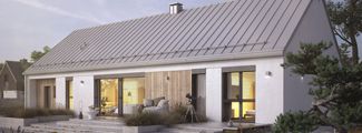 Dach bez okapów