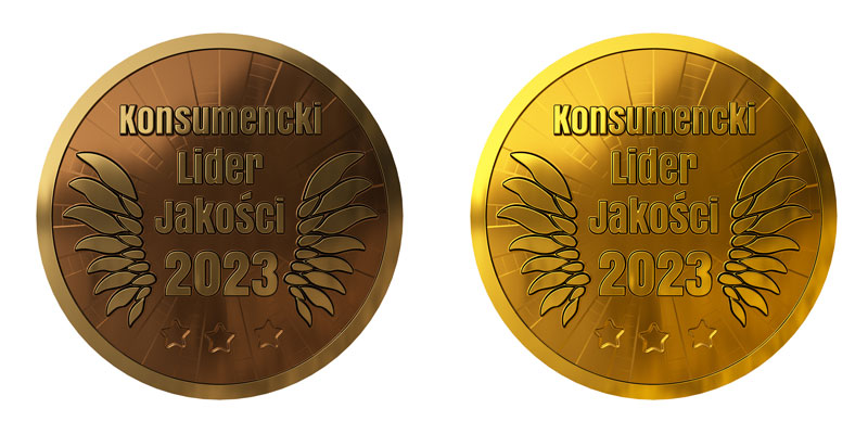 medale Konsumencki Lider Jakości 2023