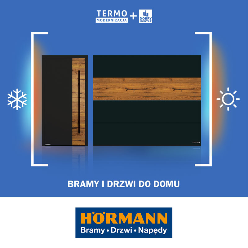 Firma Hörmann partnerem 12. edycji kampanii „TERMOMODERNIZACJA + DOBRY MONTAŻ