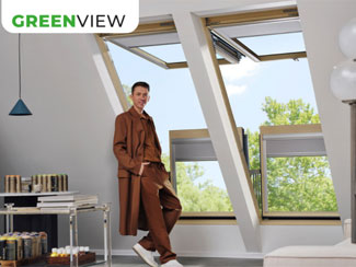 Wybierz okno dachowe FAKRO GREENVIEW dopasowane do Twojego wnętrza! - miniaturka