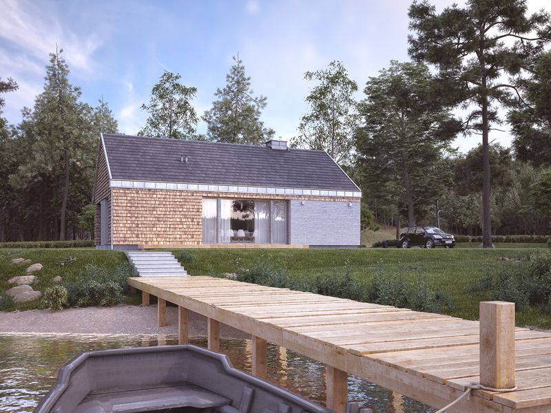 Projekt domu Wakacyjny