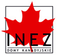 Logo firmy Inez Co. Domy Kanadyjskie